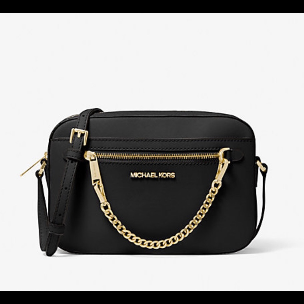 Michael Kors Jet Set Large Saffiano Leather Crossbody